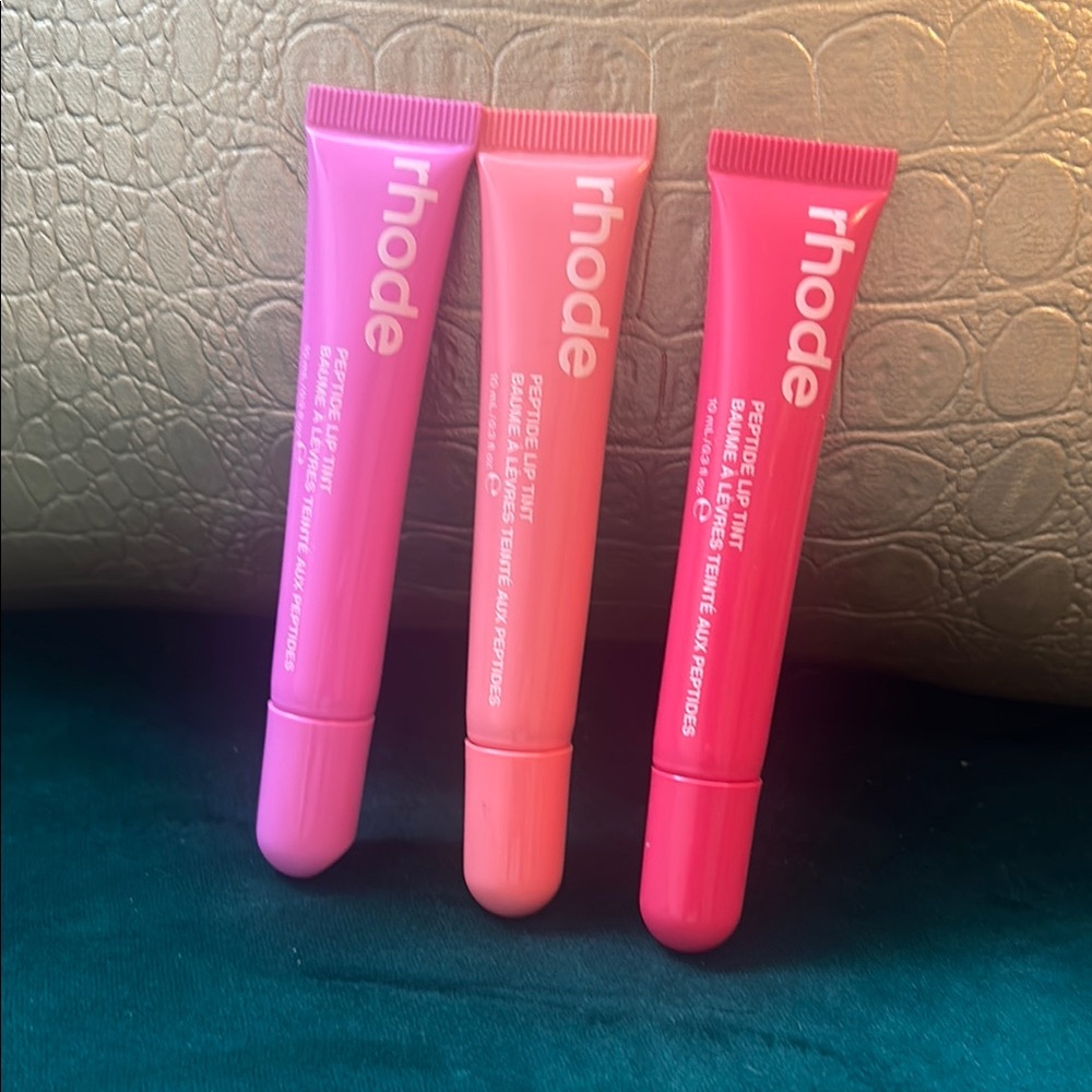 Rhode Lip Tint Trio - Pink, Orange, Red